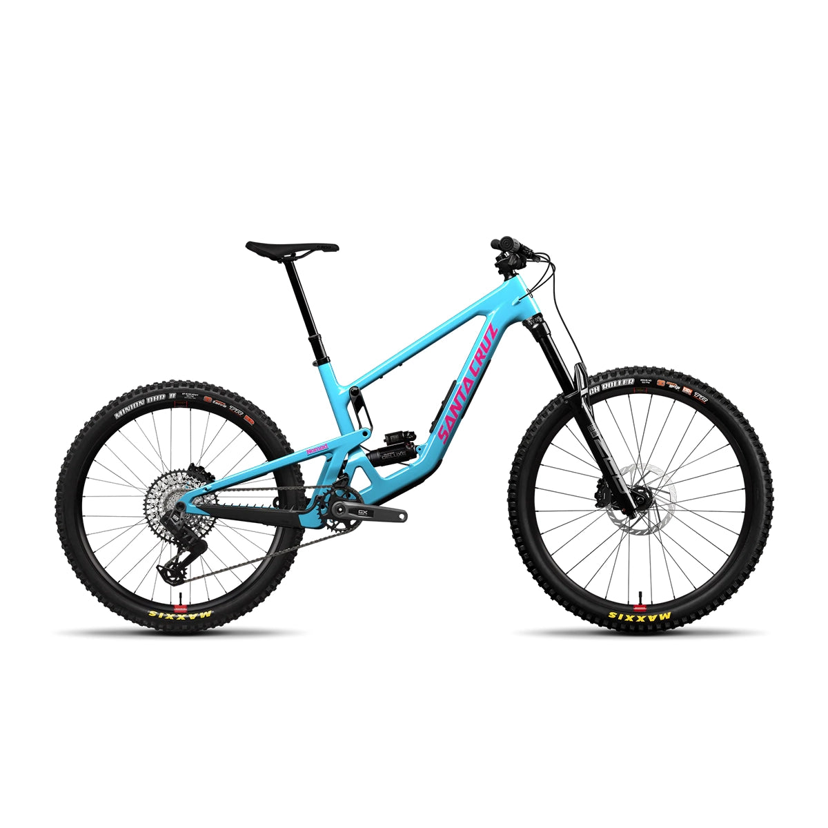 Santa Cruz Nomad GX AXS 2026 coloris Aqua, VTT enduro carbone tout-suspendu | Vitto'Velo