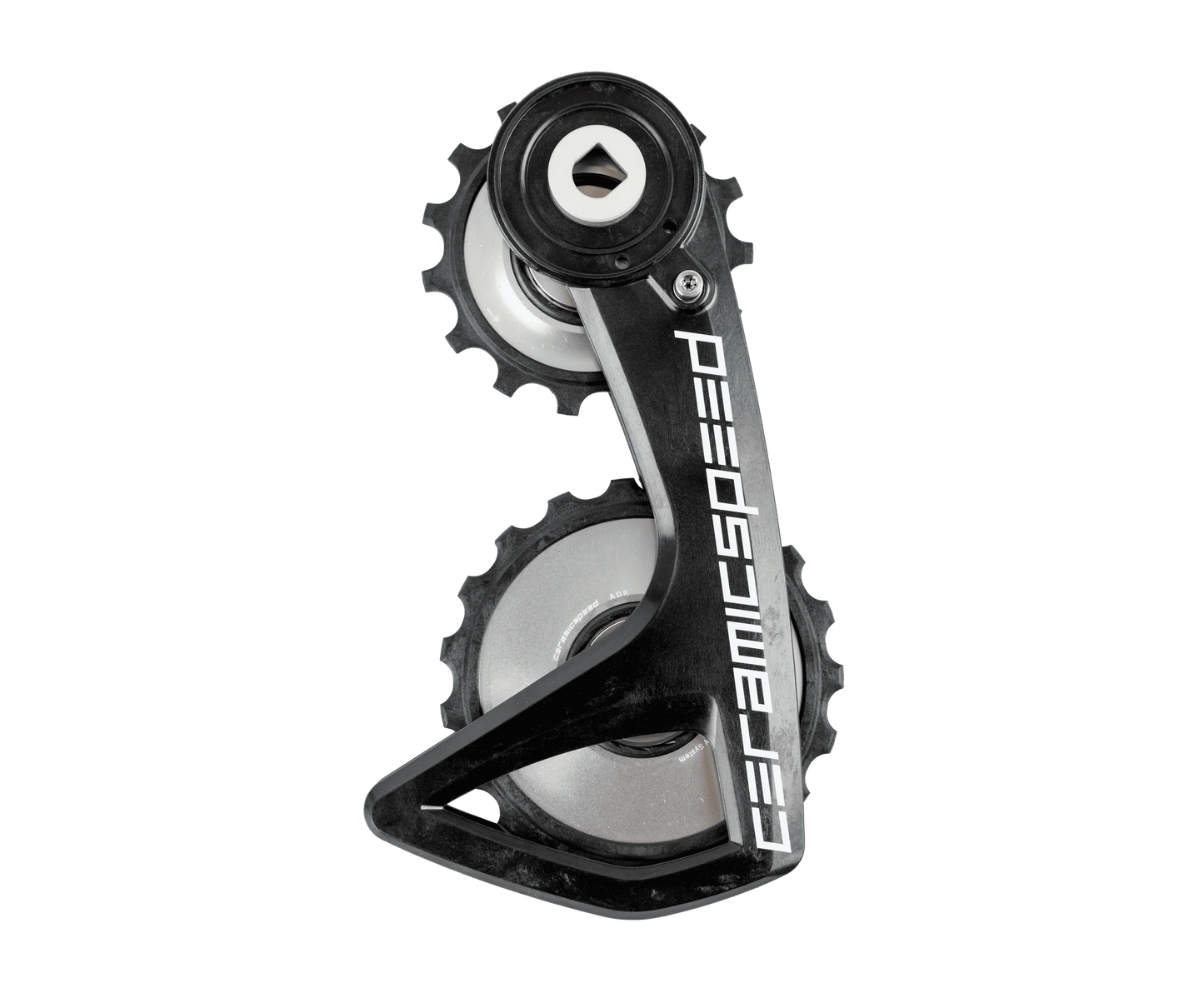 CHAPE DE DERAILLEUR CERAMICSPEED OSPW RS ALPHA FOR SRAM RED D1/E1 + FORCE D1 V2 — BLACK TEAM