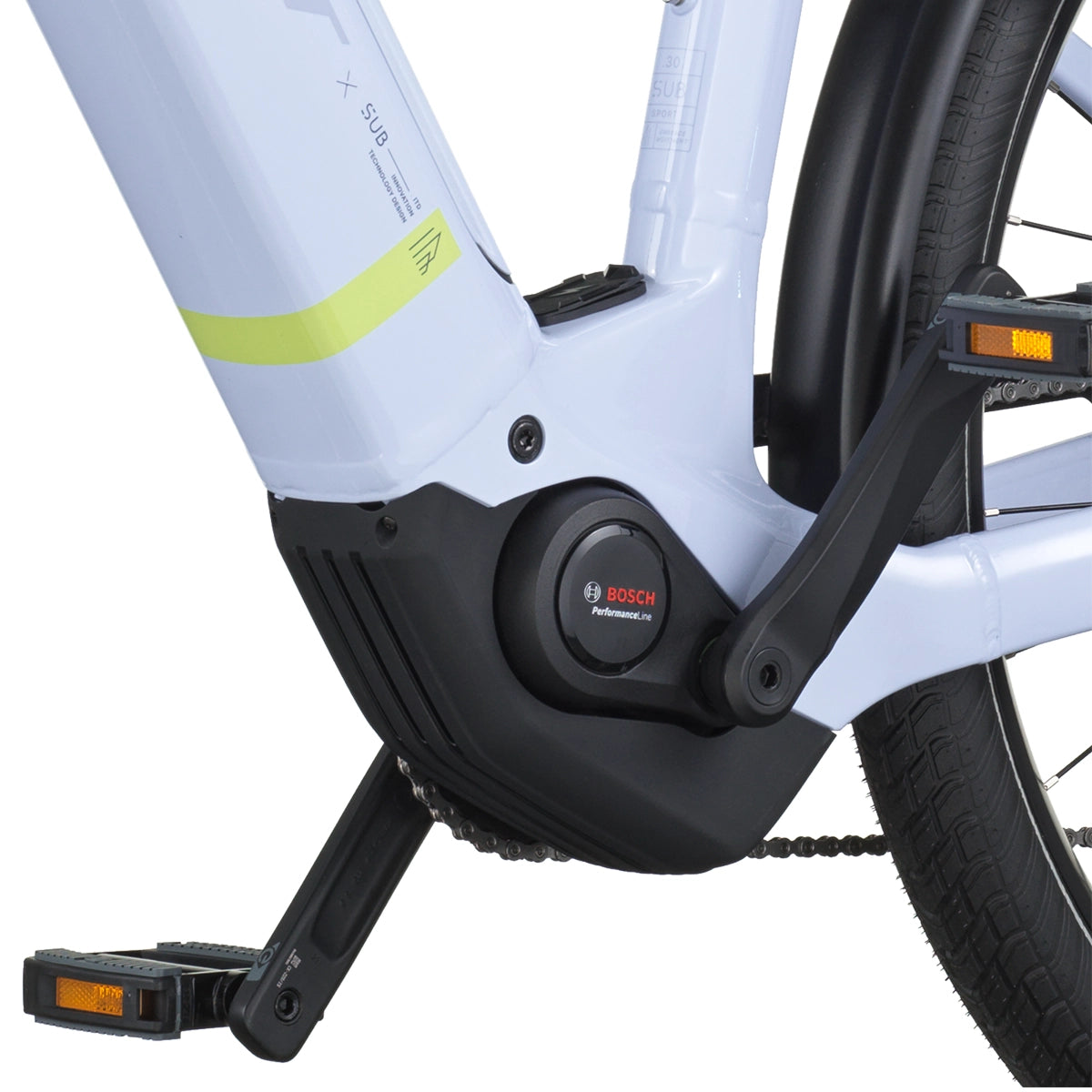 Vélo électrique Scott Sub Sport eRIDE 30 Wave 2026, moteur Bosch Performance Line, VAE urbain | Vitto'Velo