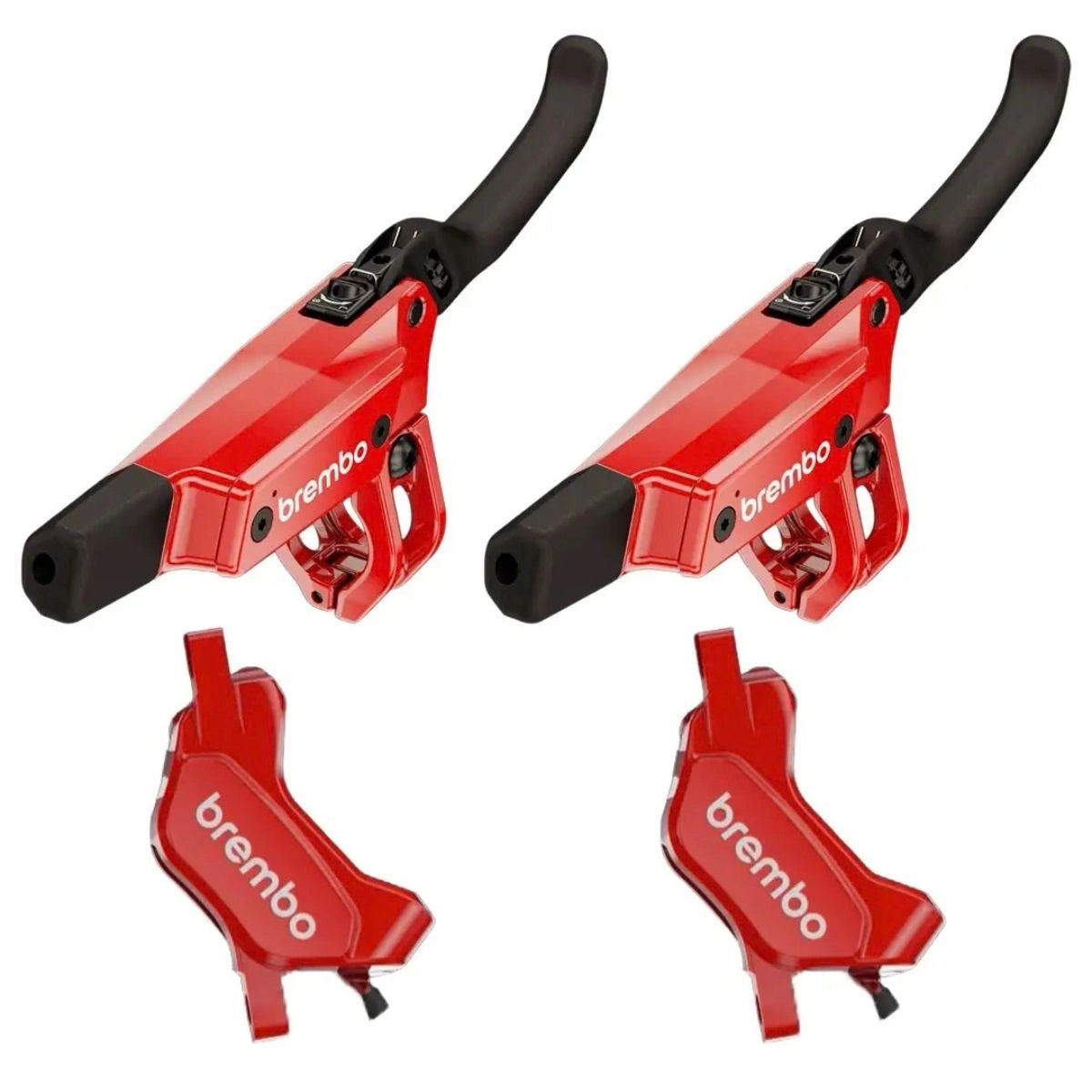 KIT DE FREINS VTT BREMBO GR-PRO 4 PISTONS AVANT ET ARRIÈRE